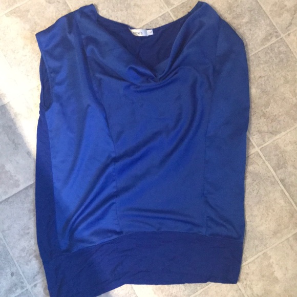 Cobalt blue blouse - Picture 2 of 3
